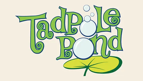 The logo for Tadpole Pond